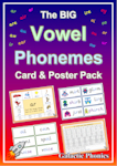 The BIG Vowel Phonemes Card & Poster Pack
